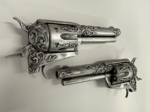 Plastic Weapon with Embossed Filigree