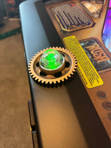 Gold Gear Action Button