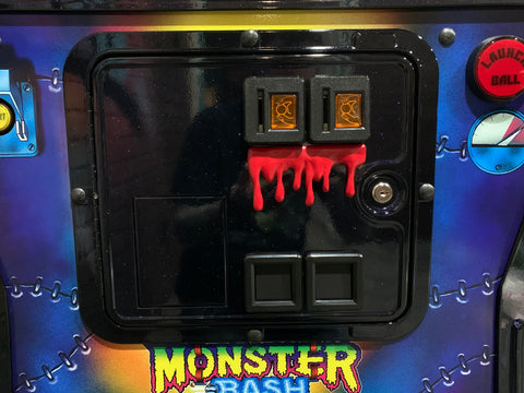 Dripping Monster Blood for coin door