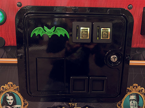 Green Bat for Coin Door