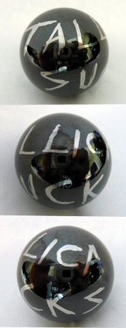 Tall ica Sucks Black Pearl Pinball