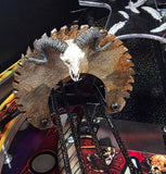 Bloody Saw Blades with Animal Skulls 3pcs Pinball Mod