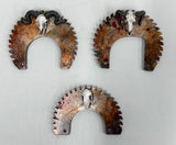 Bloody Saw Blades with Animal Skulls 3pcs Pinball Mod