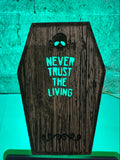 Real Wood Coffin Flasher Cover
