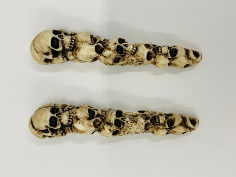 3pc Bone Skull Flipper Toppers