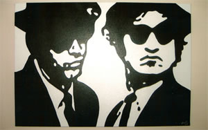 Blues Brothers 22 x 28
