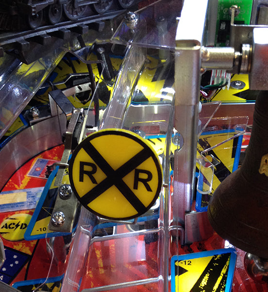 AC/DC Rail Road Sign | Back Alley Creations