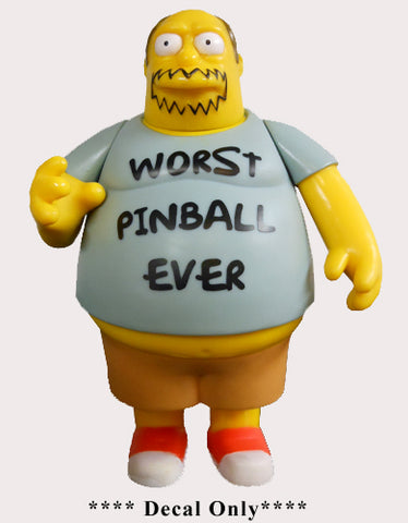 Worst Pinball Ever Decal